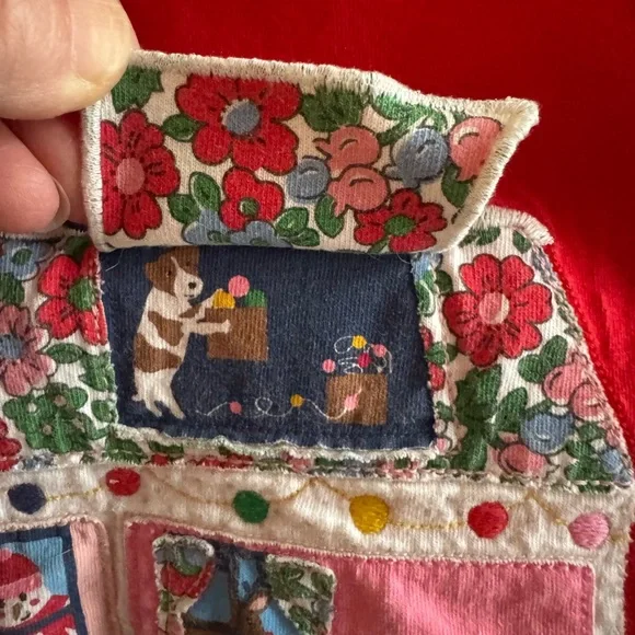 Mini Boden Red Long Sleeve Tee - Picture 4 of 6